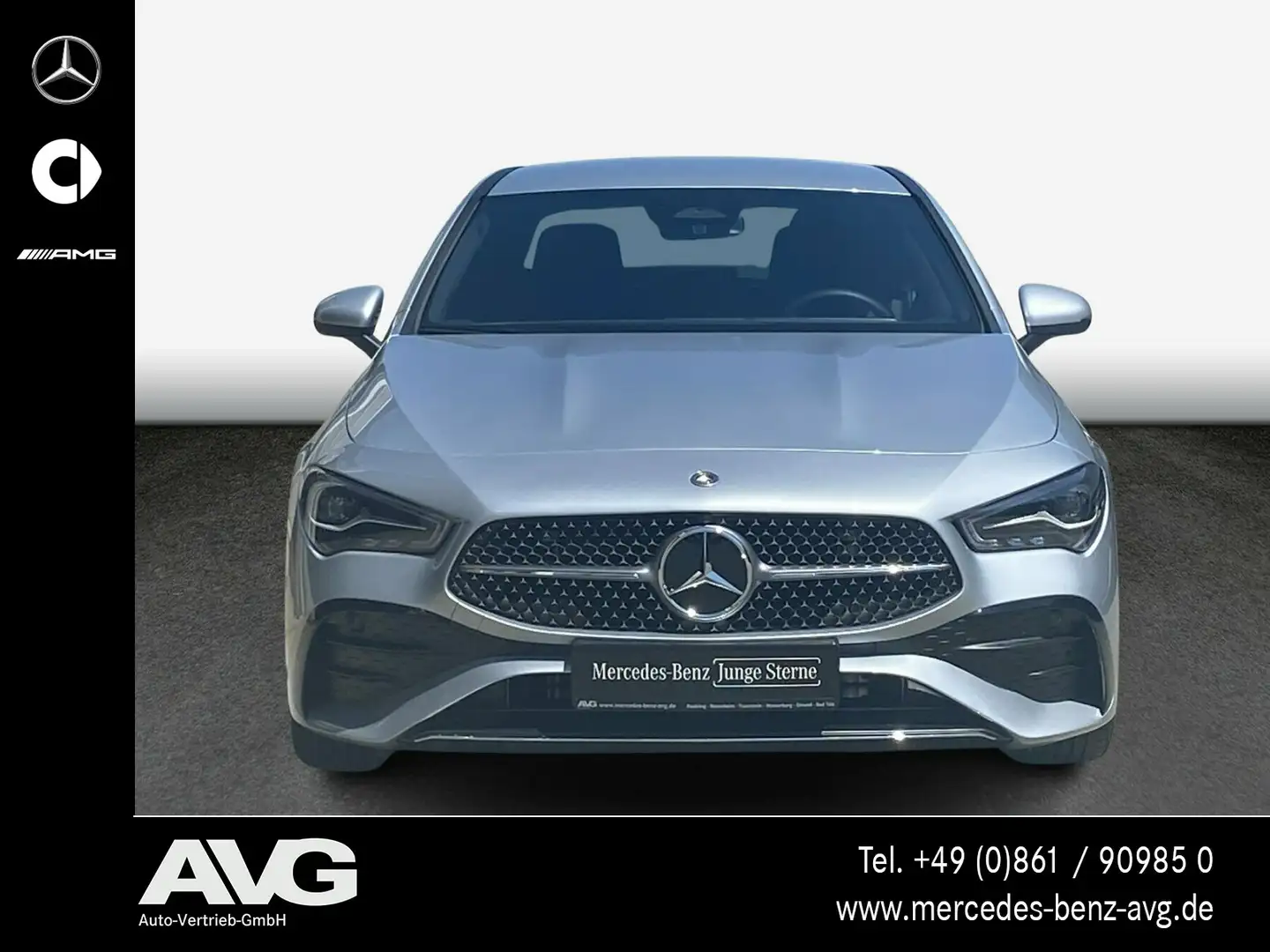 Mercedes-Benz CLA 220 CLA 220 4M Coupé AMG Keyless RFK Sound LED Navi Argent - 2