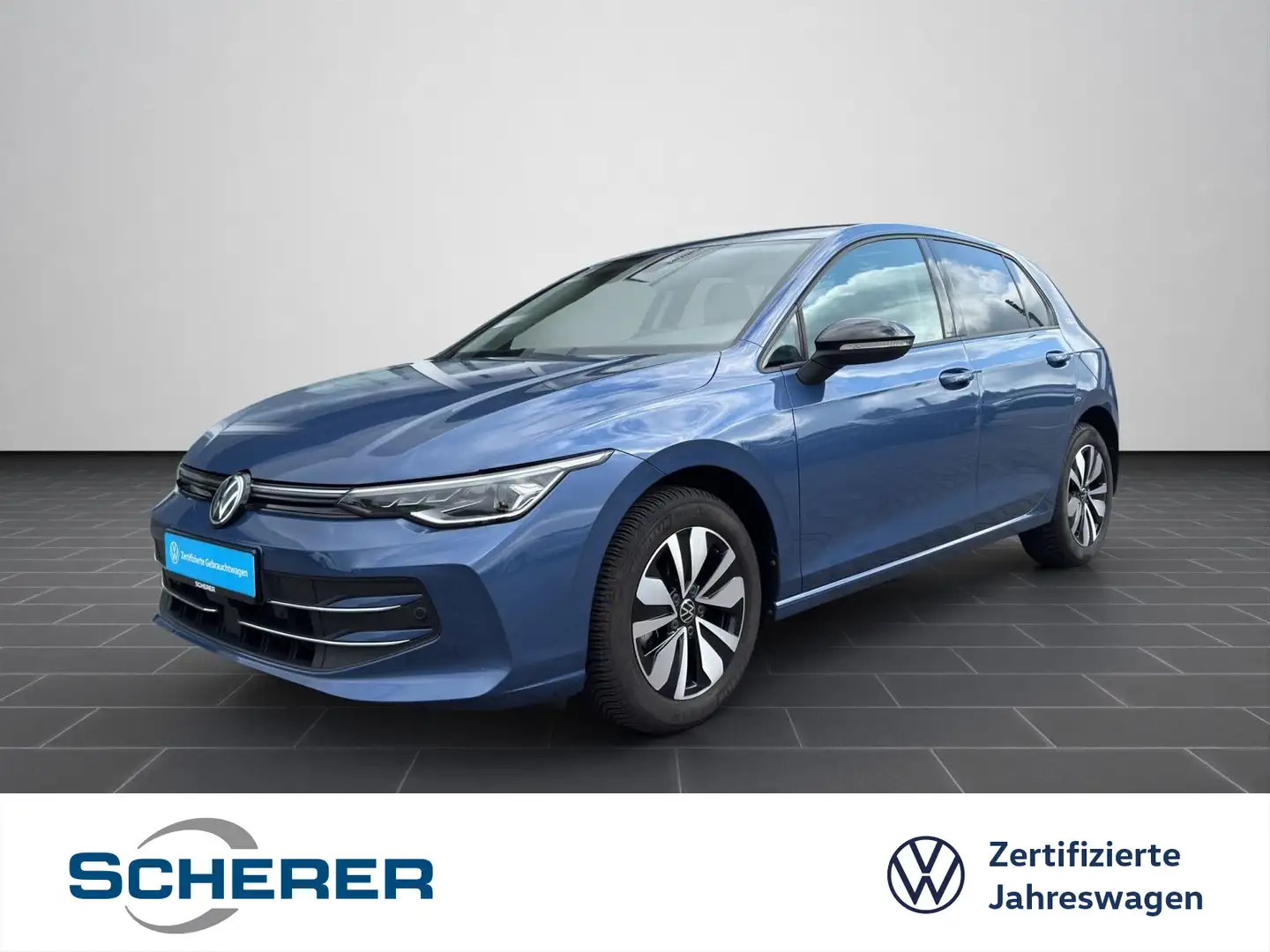 Volkswagen Golf VIII GOAL 1.5 eTSI DSG LED+ NAVI AHK RFK EP Blau - 1