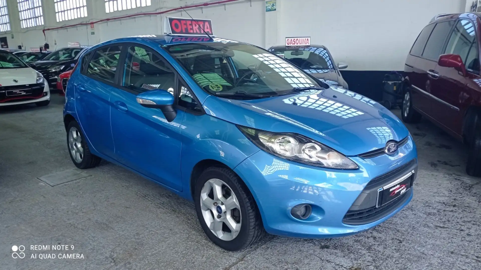 Ford Fiesta 1.4TDCi Titanium Azul - 2