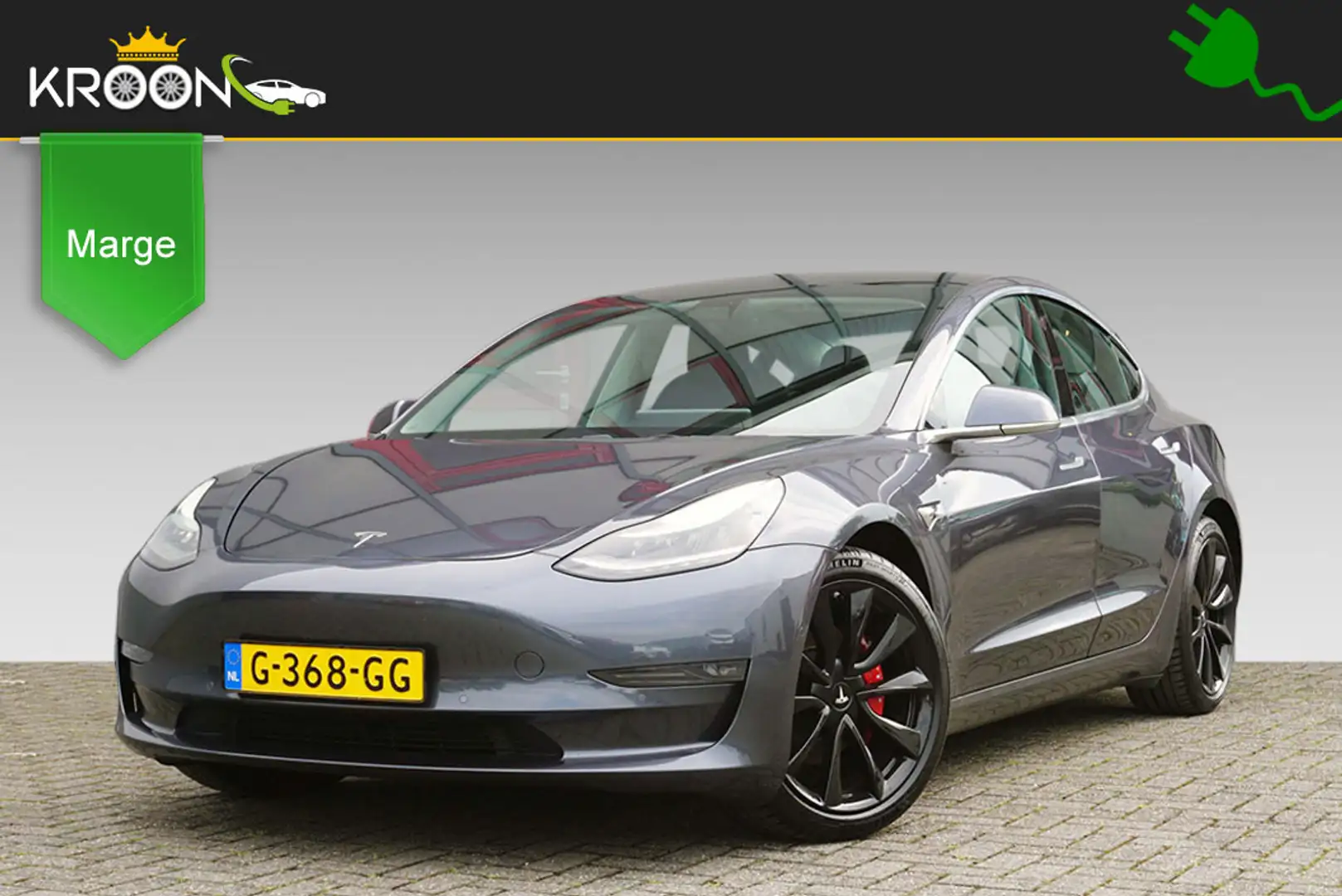 Tesla Model 3 Long Range AWD 75kWh Autopilot Grau - 1