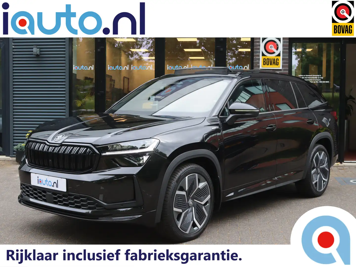 Skoda Kodiaq iV 1.5 TSI PHEV Sportline Pano/Matrix LED/DCC/ACC/ Noir - 1