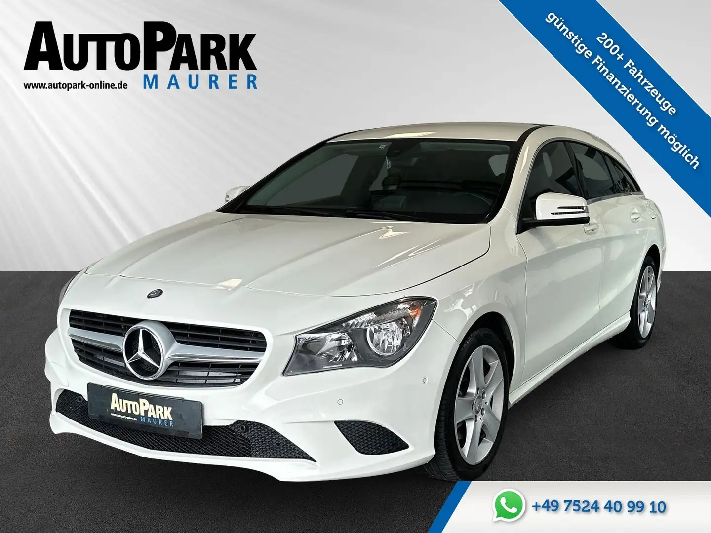 Mercedes-Benz CLA 200 CLA 200 CDI SB*PDC*Teilleder*Navi*HU Neu * Weiß - 1