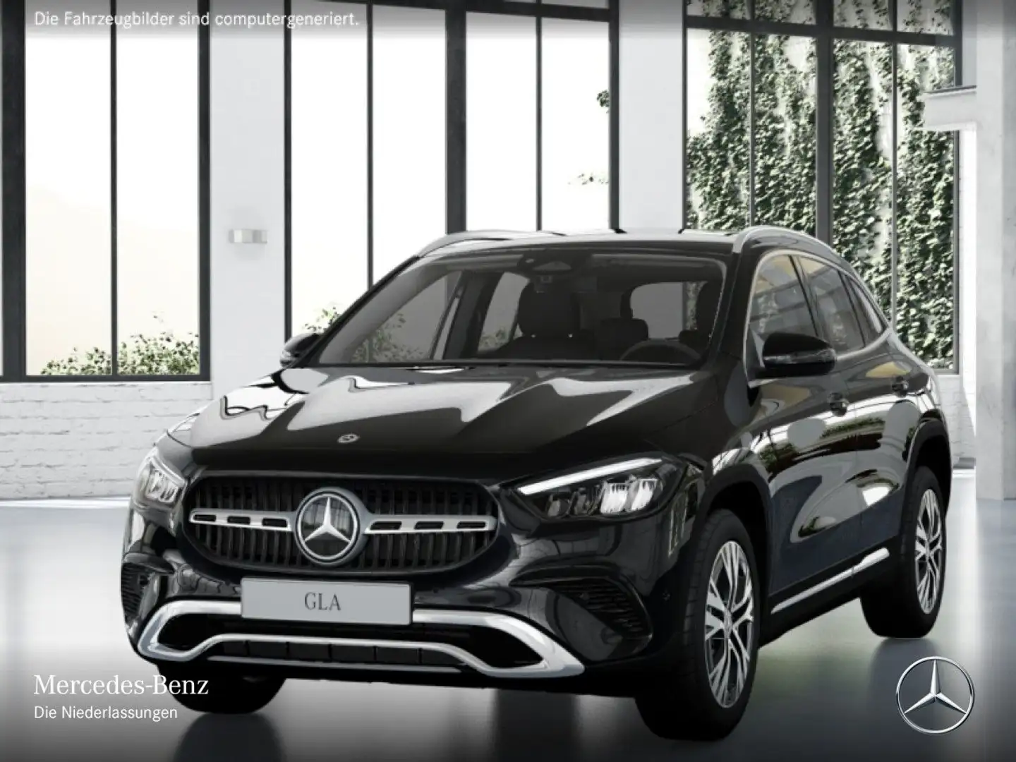 Mercedes-Benz GLA 180 PROGRESSIVE+AHK+LED+KAMERA+7G Schwarz - 2