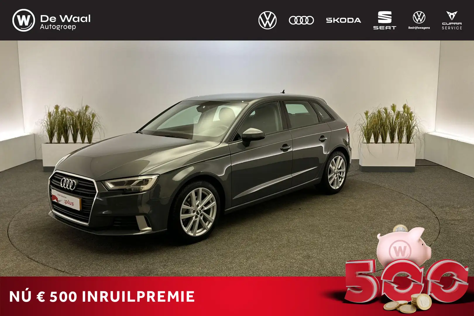 Audi A3 Sportback 35 TFSI 150pk S tronic CoD Advance | Cru Grijs - 1