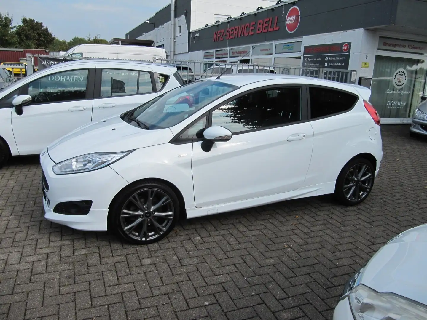 Ford Fiesta ST-Line,Euro6,Navi,Klima,67299Km. Blanc - 2