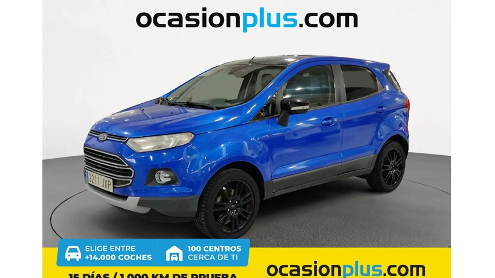 Ford EcoSport 1.0 EcoBoost Titanium 140 Bleu - 1