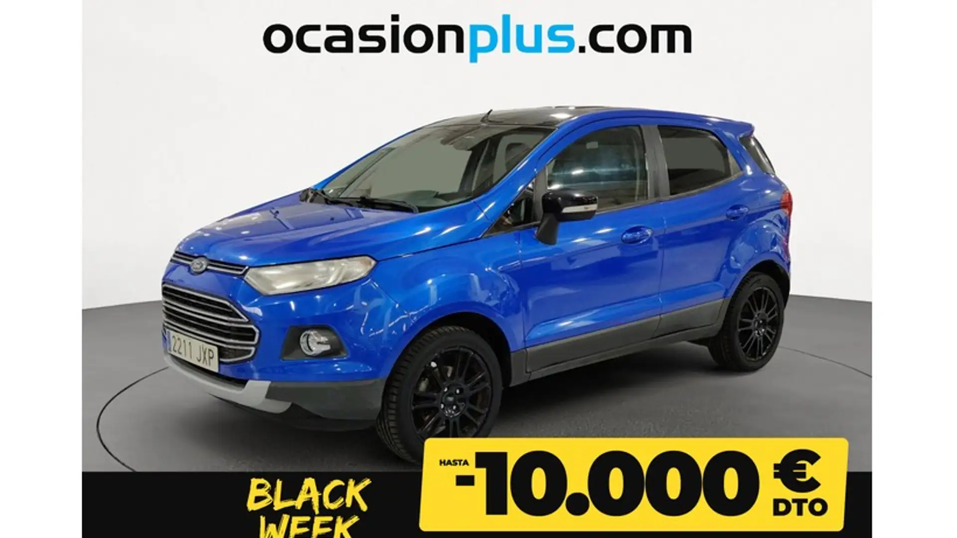 Ford EcoSport 1.0 EcoBoost Titanium 140 Bleu - 1