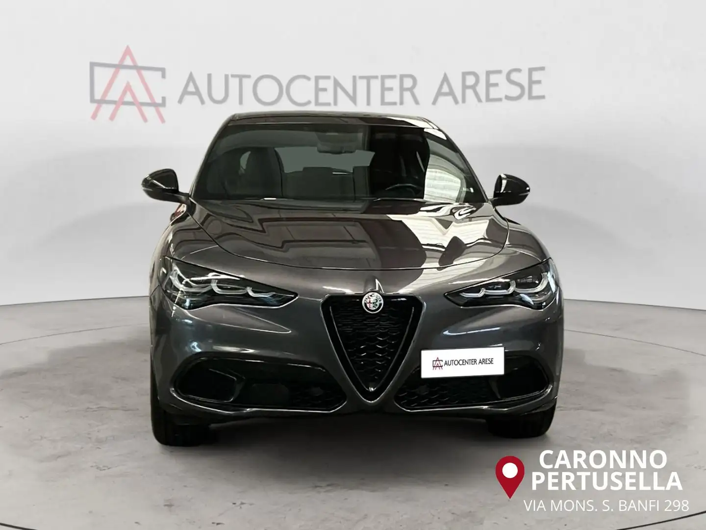 Alfa Romeo Stelvio 2.2 Turbodiesel 210 CV AT8 Q4 Veloce Grigio - 2