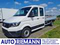 Volkswagen Crafter 35 Doka TDI lang RWD AHK - 3500 kg Klima Blanc - thumbnail 1