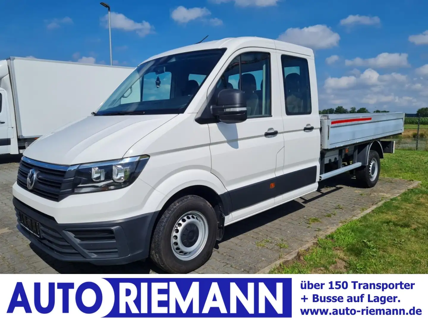 Volkswagen Crafter 35 Doka TDI lang RWD AHK - 3500 kg Klima Blanc - 1