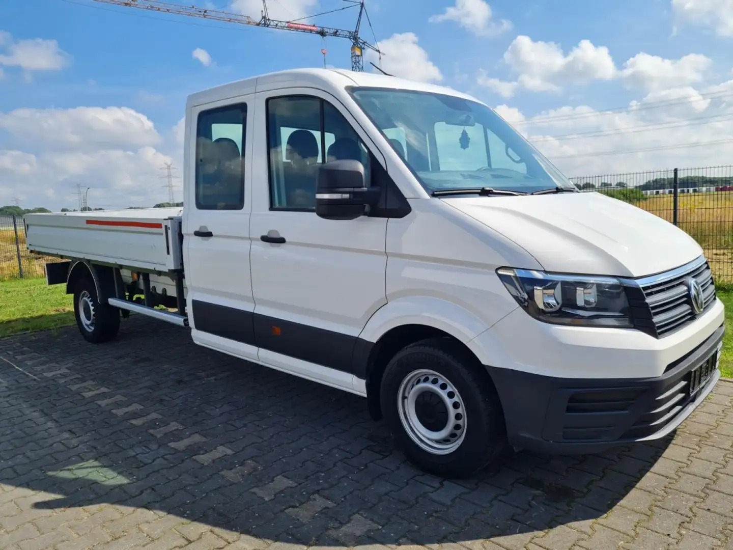 Volkswagen Crafter 35 Doka TDI lang RWD AHK - 3500 kg Klima Blanc - 2