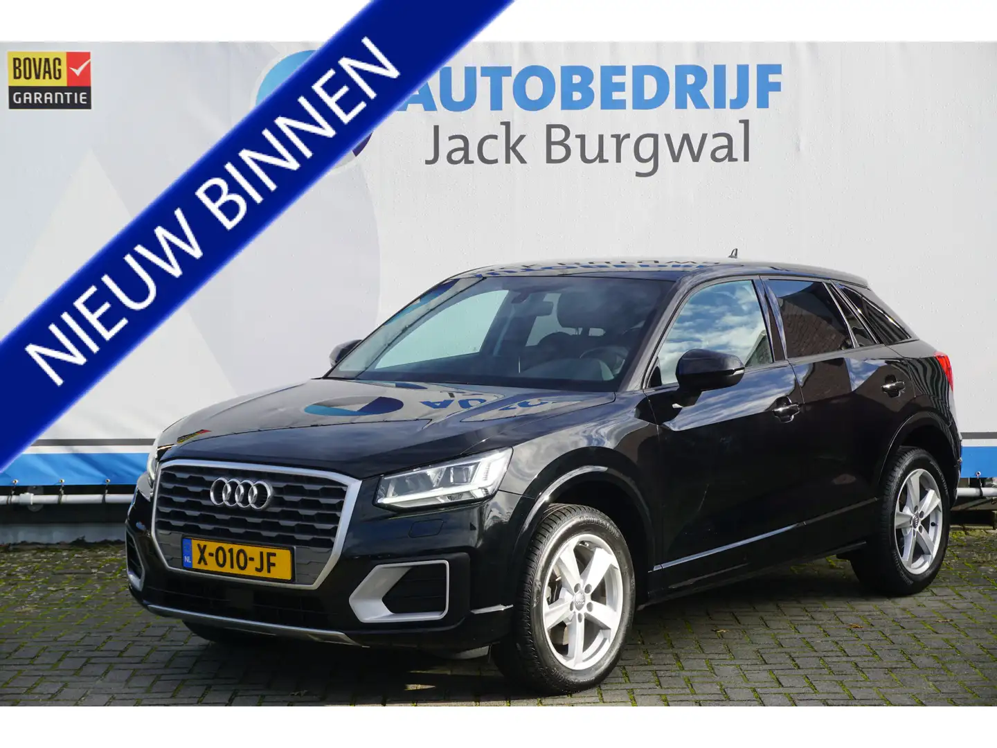 Audi Q2 1.0 TFSI Sport PDC | ECC | Stoelverw. *All in prij Zwart - 1