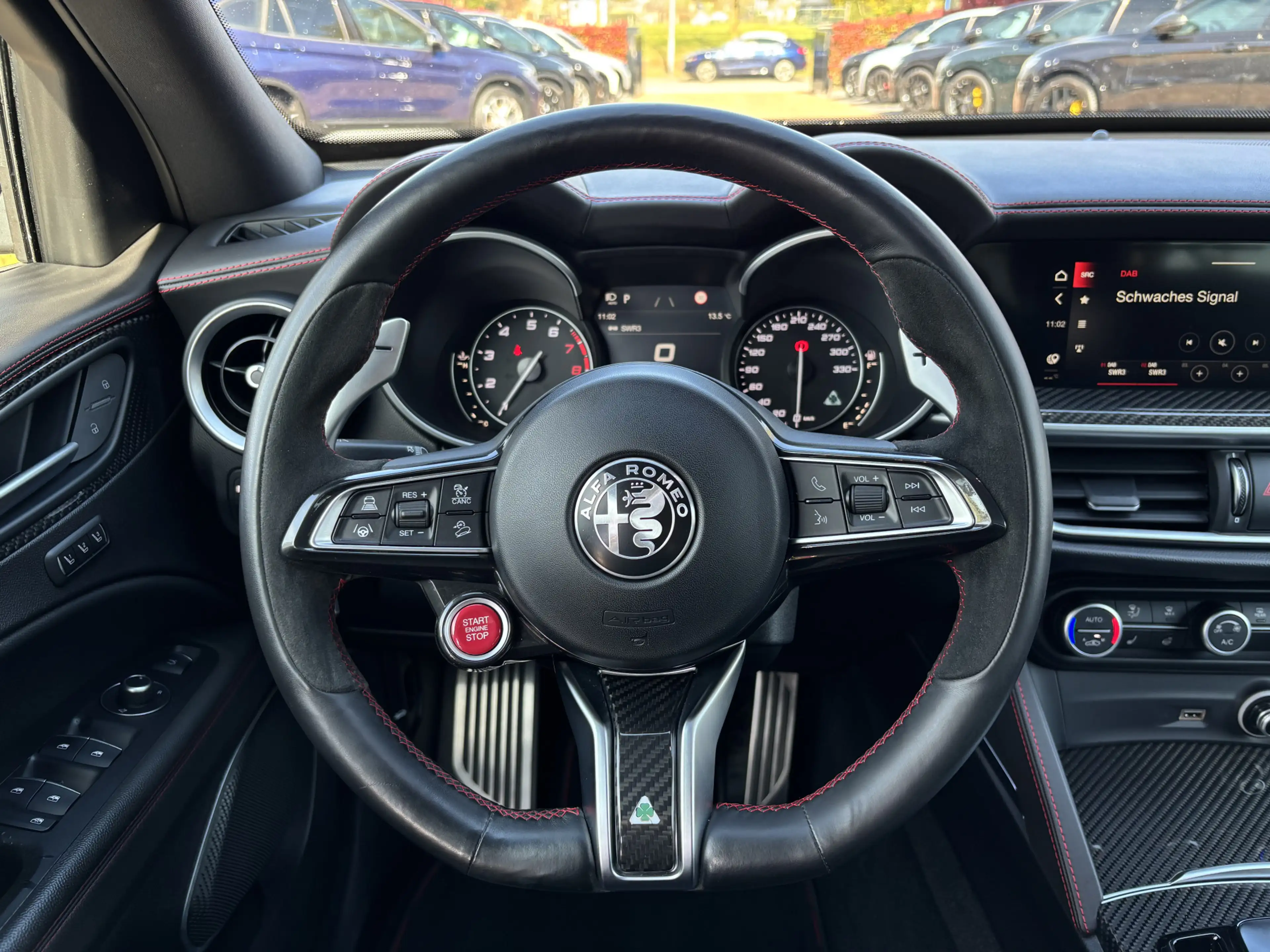 Alfa Romeo Stelvio 2.9 V6 AWD Quadrifoglio MY2021 | BTW-auto! | Carbo — photo 14