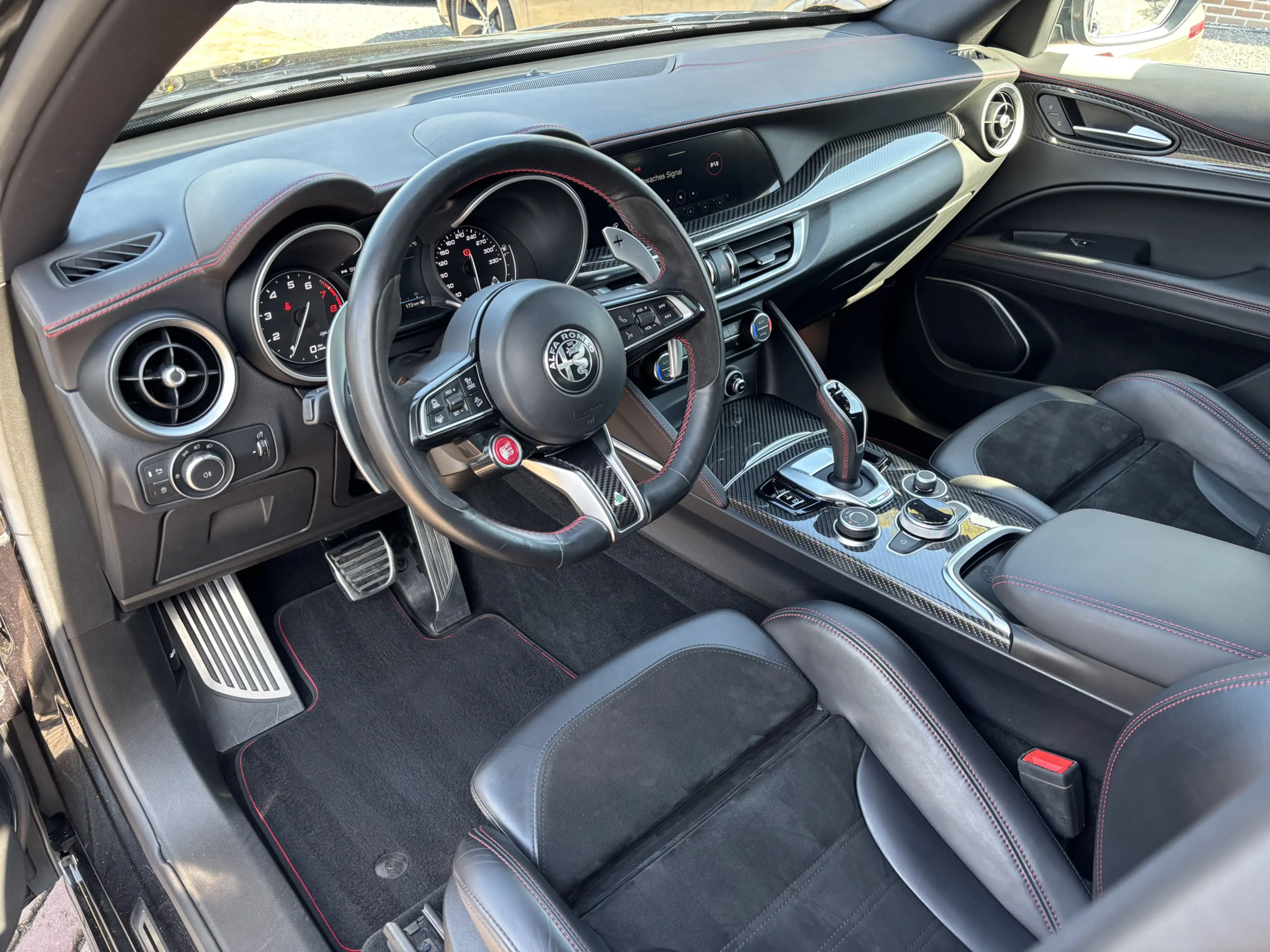 Alfa Romeo Stelvio 2.9 V6 AWD Quadrifoglio MY2021 | BTW-auto! | Carbo — photo 13