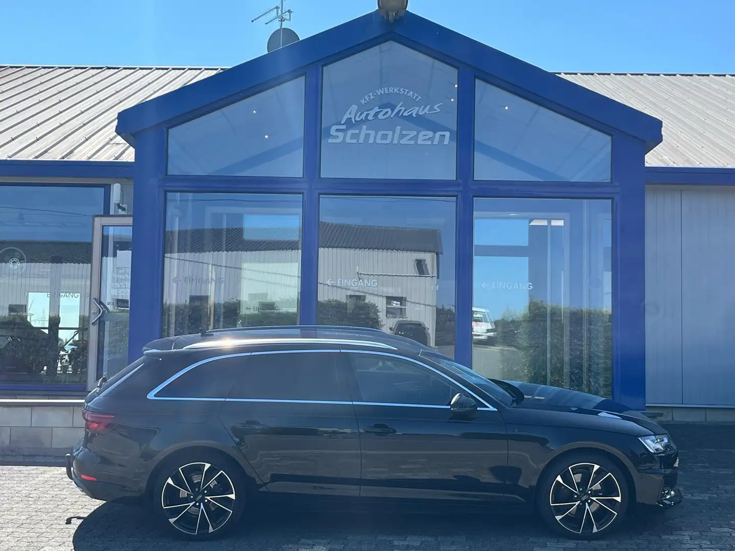 Audi A4 2.0 TDI S-LINE SHZ AHK RFK NAVI MFL TEMP APP Negro - 2