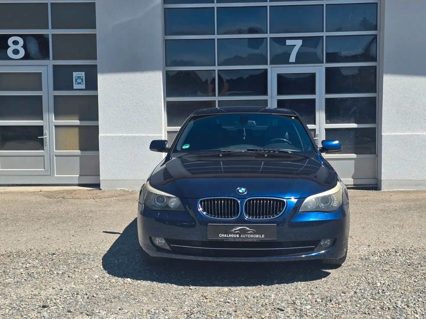 BMW 540 i *SCHALTER*LEDER*NAVI* plava - 2