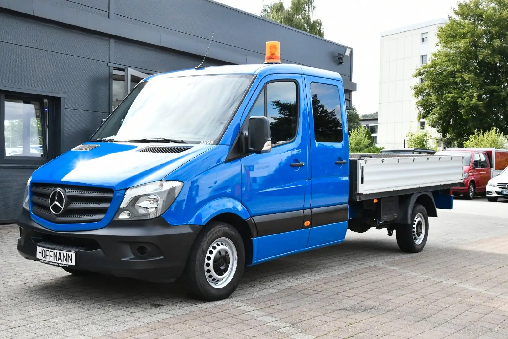 Mercedes-Benz Sprinter 316 CDI Pritsche DoKa LANG **AHK 3,5T** Blau - 2