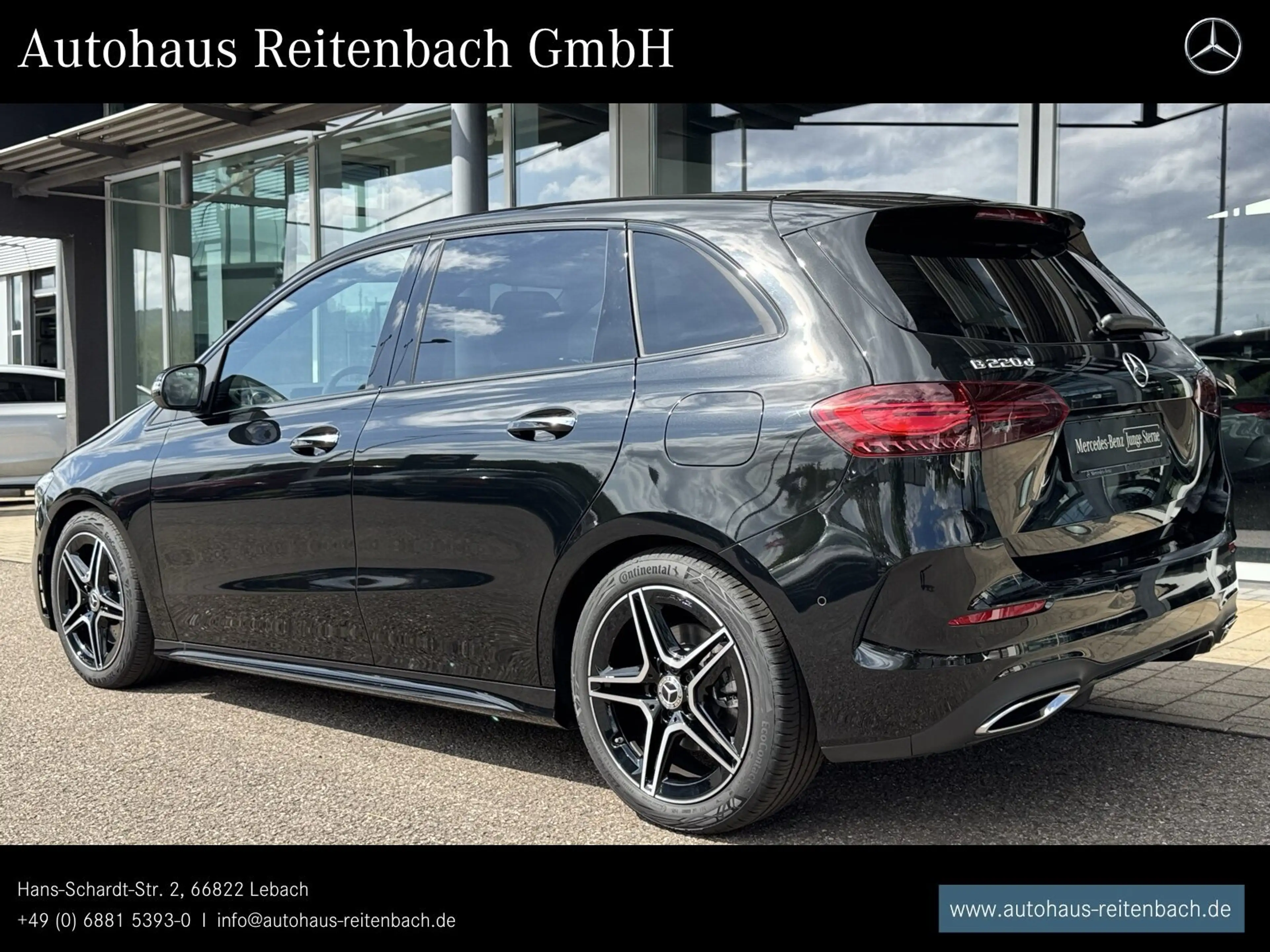 Mercedes-Benz B 220 B220d AMG+STANDHZ+AHK+DISTR NIGHT+MEMO+MULTIBEAM — photo 2