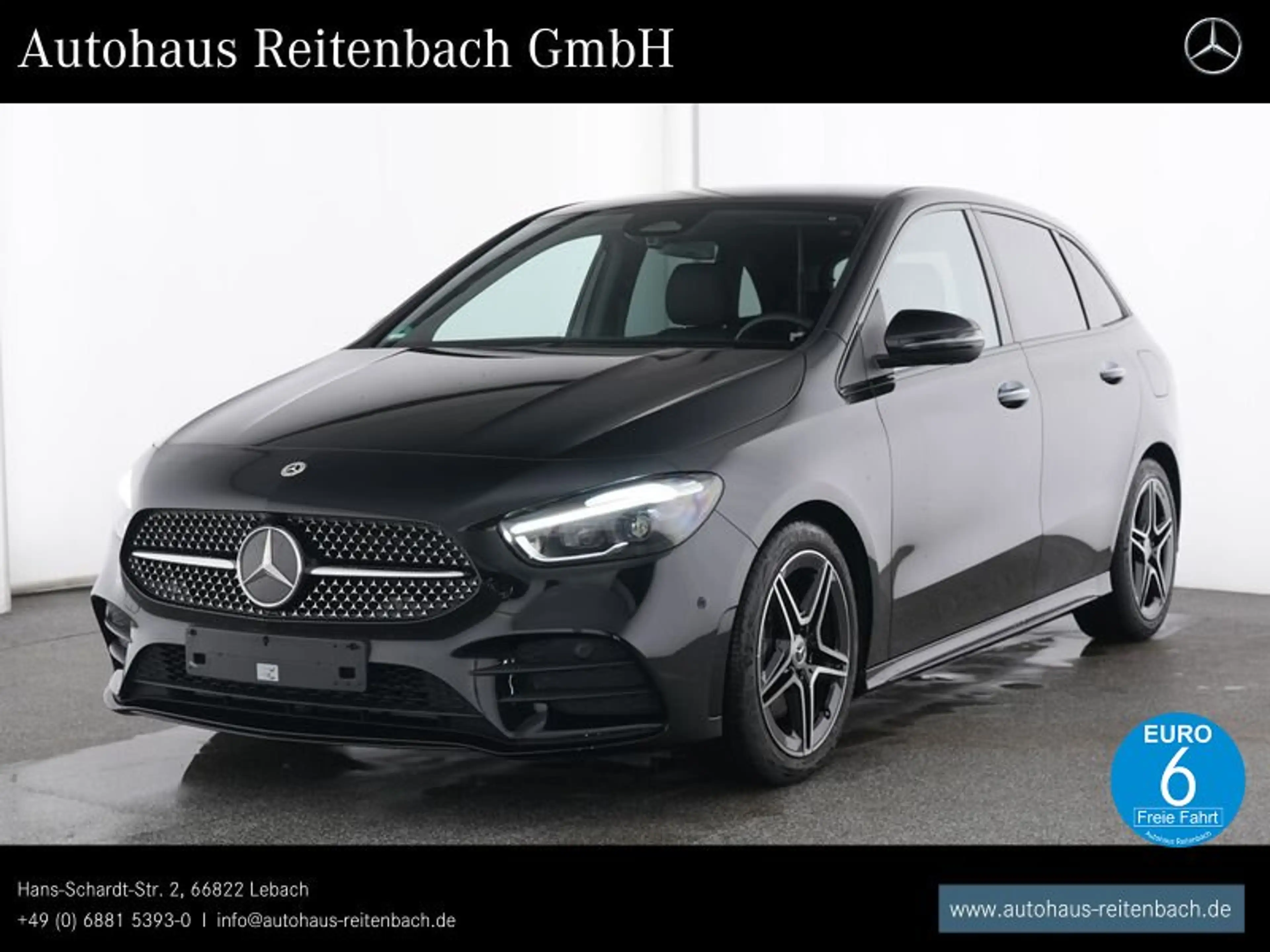 Mercedes-Benz B 220 B220d AMG+STANDHZ+AHK+DISTR NIGHT+MEMO+MULTIBEAM