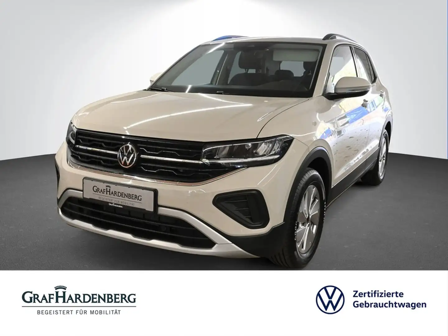 Volkswagen T-Cross 1.0 TSI Automatik Life AHK IQ Drive Szhzg LED K... Grau - 1