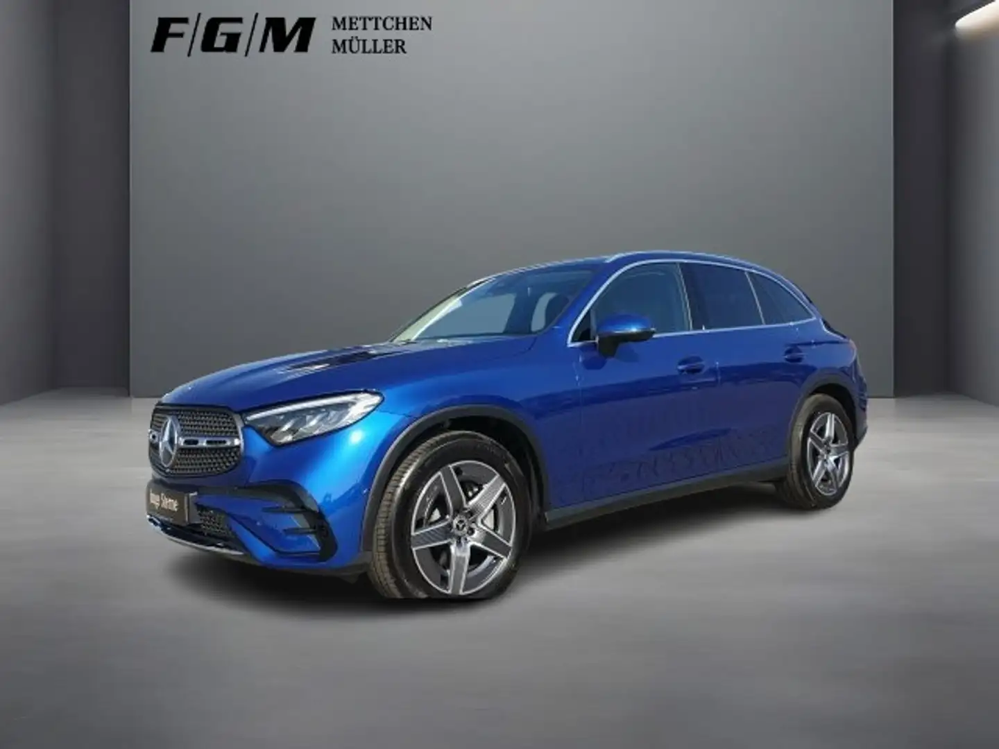 Mercedes-Benz GLC 300 4Matic AMG Line +Wide+MBUX+LED+Navi+Cam Blauw - 1