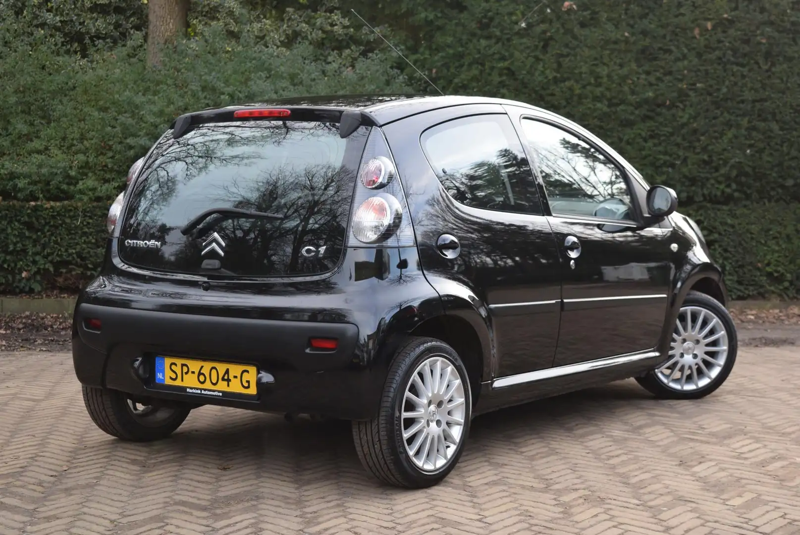 Citroen C1 1.0-12V Exclusive | Elektr. ramen | Airco | LMV Schwarz - 2