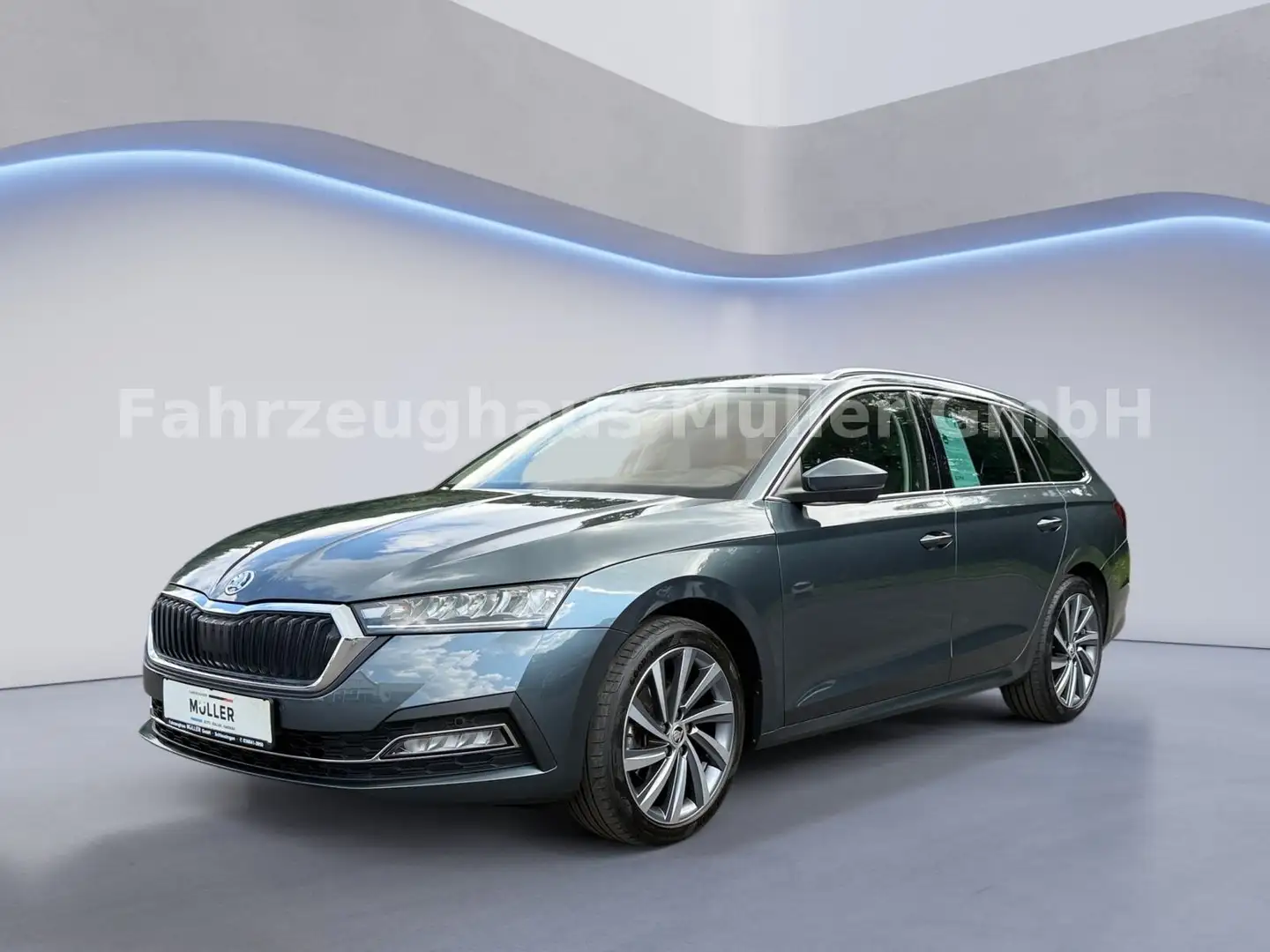 Skoda Octavia Combi Style 1.5 TSIe AHK SHZ Gris - 1