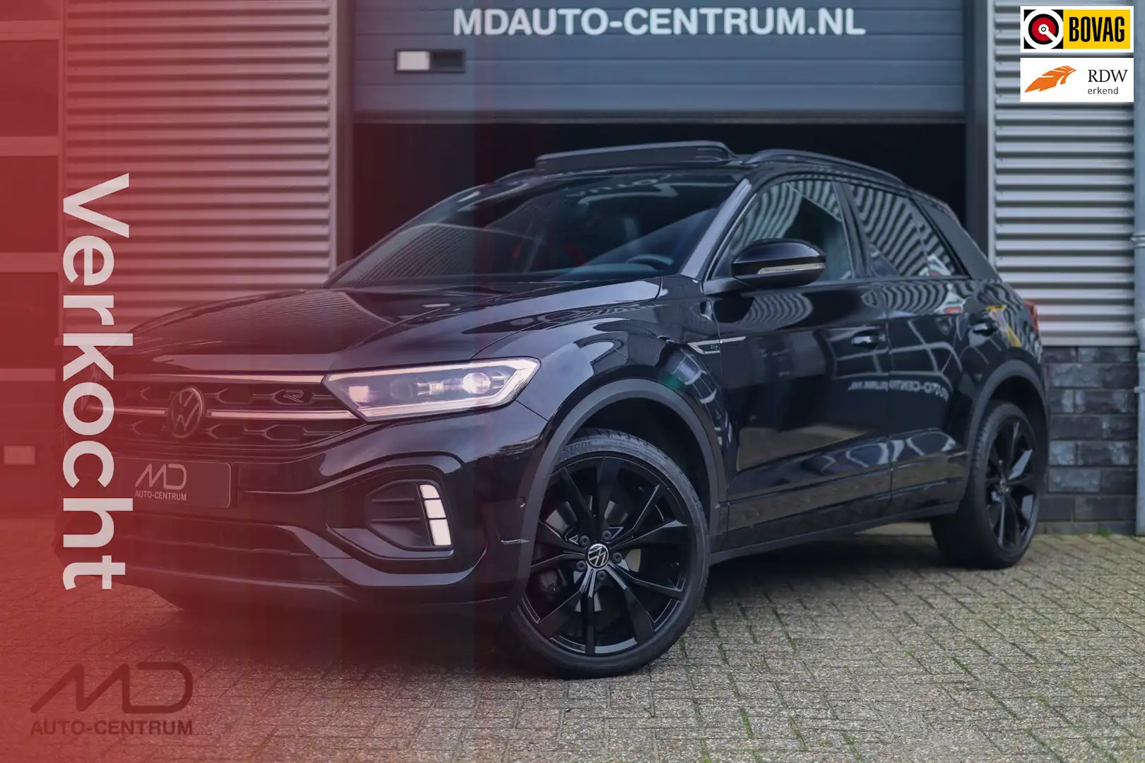 Volkswagen T-Roc 1.5 TSI 3x R-Line| Pano| Black edition| Leder Schwarz - 1