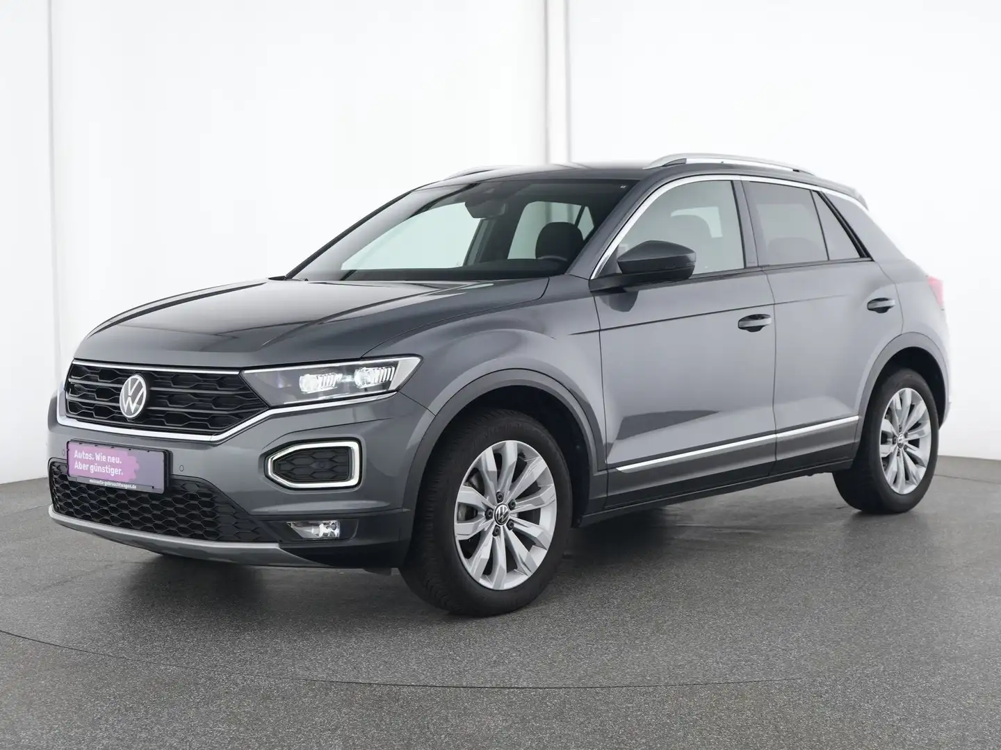 Volkswagen T-Roc Sport Navi|AHK|LED|Kamera|Winter-Paket|SHZ Gris - 2