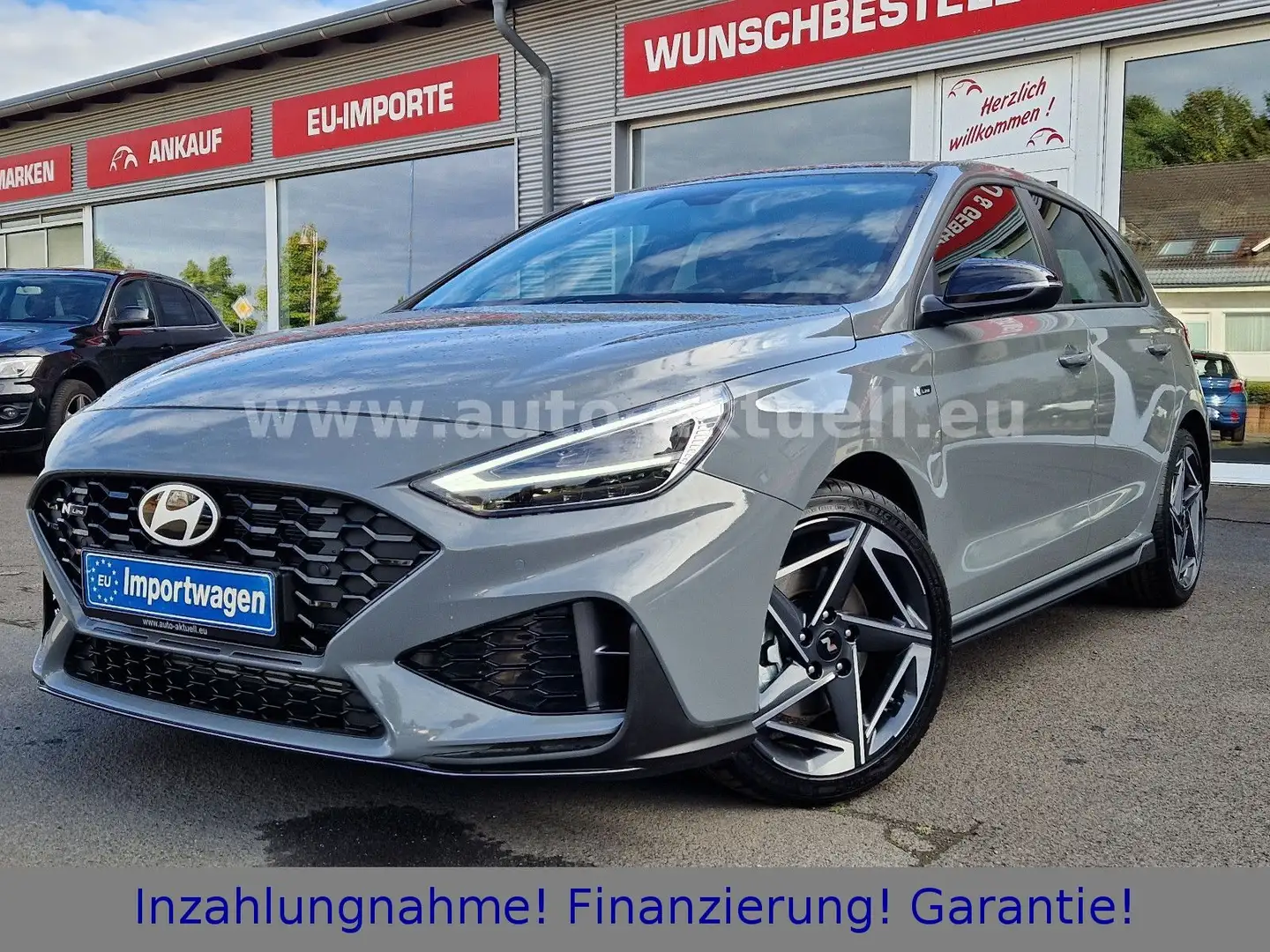 Hyundai i30 N LINE 1,5TGDI 48V DIG.TACHO NAVI LED Gris - 1