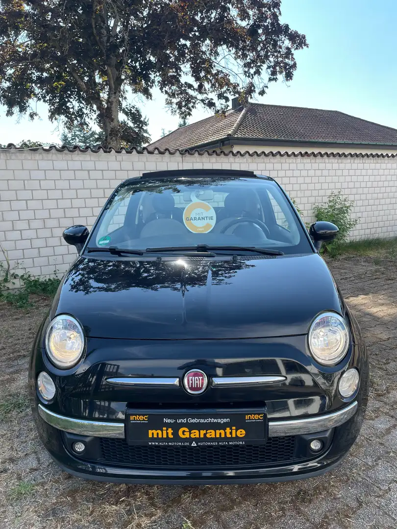 Fiat 500 Lounge/ Zahnriemen bei 75.000 neu // TÜV NEU // Fekete - 2