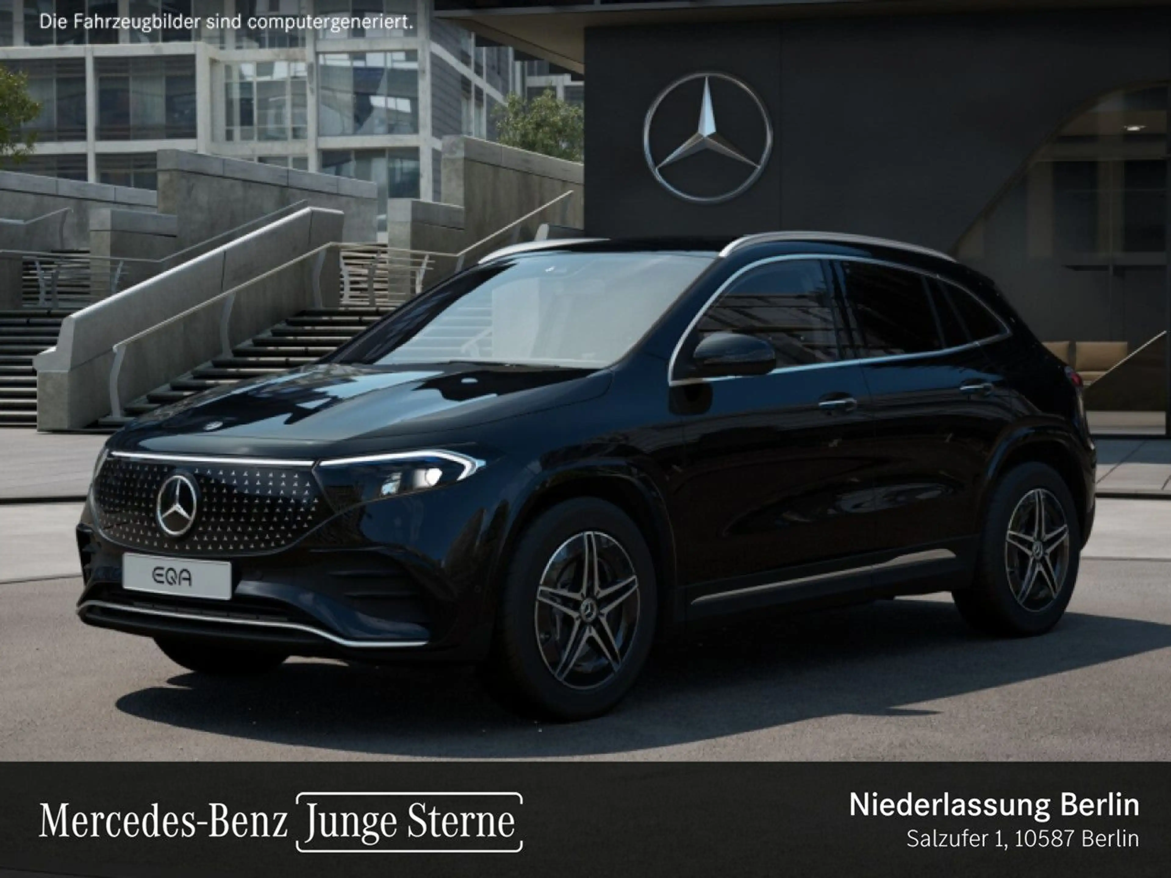Mercedes-Benz EQA 300 4M AMG+PLUS-PAKET+AHK+KAMERA+KEYLESS+SPUR — photo 14