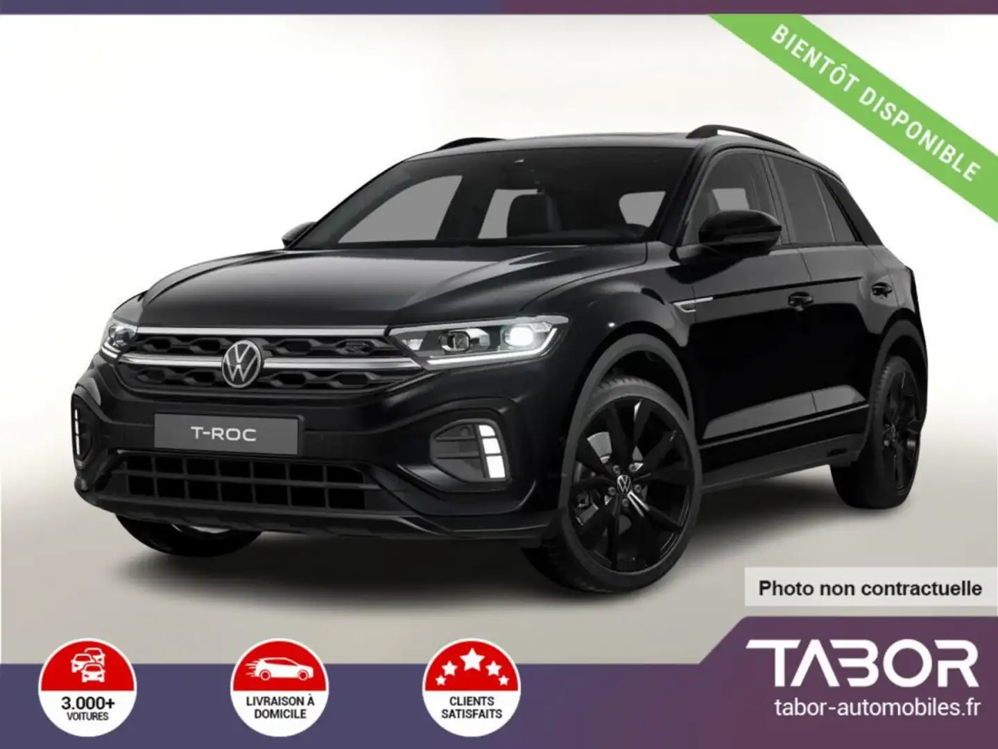 Volkswagen T-Roc 1.5 TSI 150 DSG R-Line Pano Noir - 1