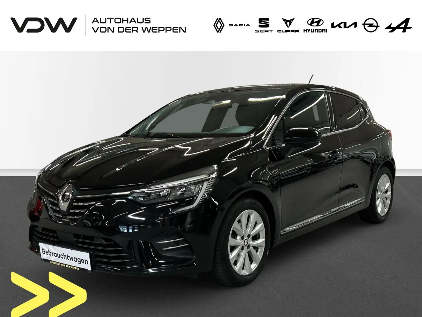 Renault Clio V Intens mit Autogas (LPG) Klima Einparkhilfe Schwarz - 1