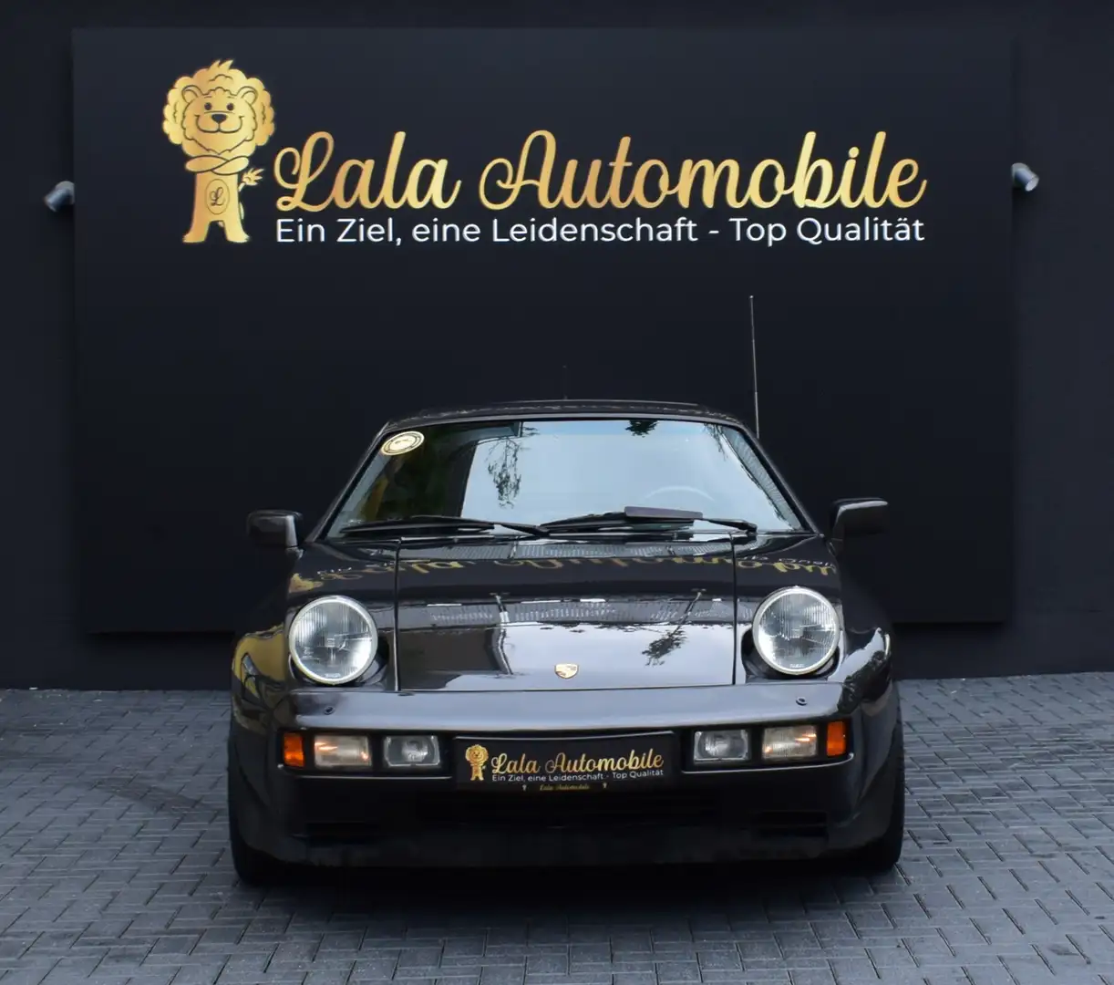 Porsche 928 S V8 4.6 OLDTIMER VOLLLEDER SCHIEBEDACH ALU Schwarz - 2