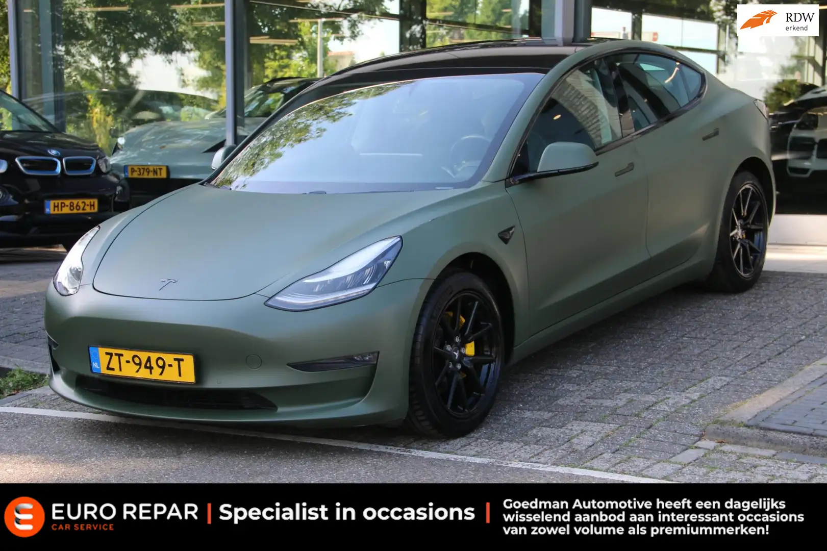 Tesla Model 3 Standard RWD Plus 60 kWh Zwart - 1