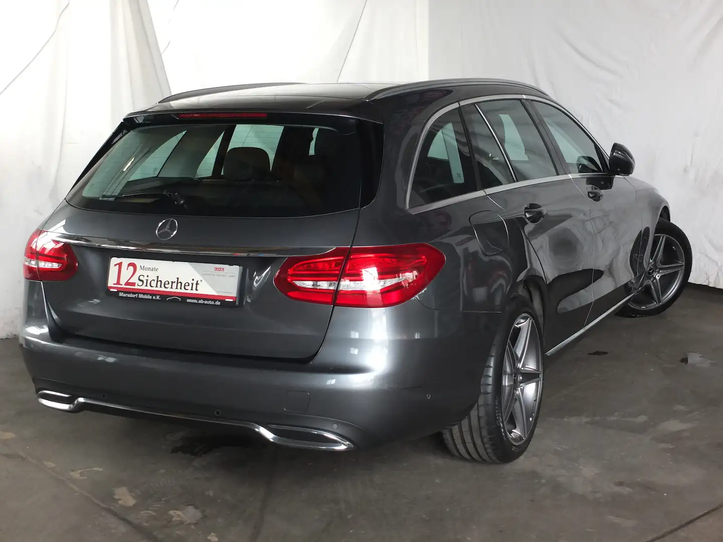 Mercedes-Benz C 180 T CGI AVANTGARDE AMG COMAND PANORAMA ILS Gris - 2