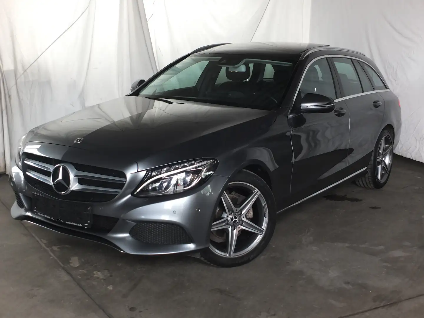 Mercedes-Benz C 180 T CGI AVANTGARDE AMG COMAND PANORAMA ILS Gris - 1