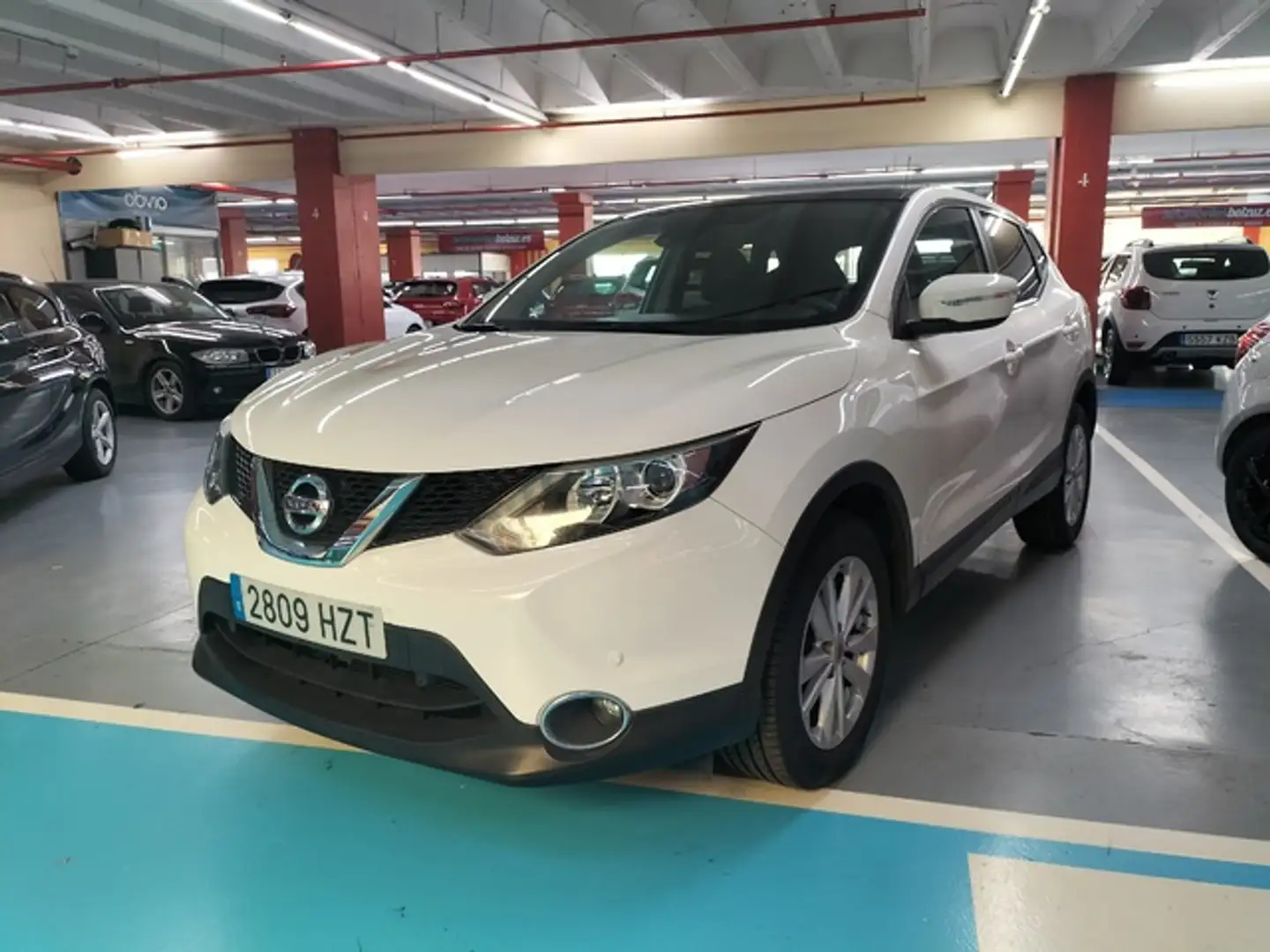Nissan Qashqai 1.2 DIG-T N-Tec Blanc - 1