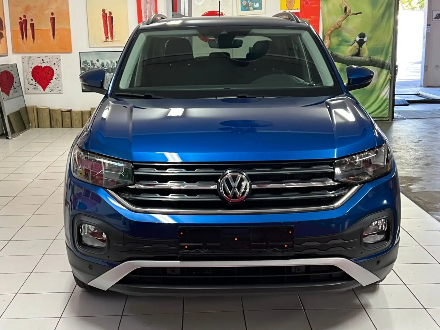 Volkswagen T-Cross Life 1 Hand ApllCar Automat Garantie SzH Azul - 2
