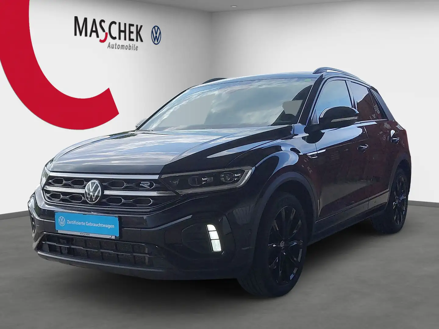 Volkswagen T-Roc R-Line 4Motion 2.0 TSI Anschlussg AHK Standh Navi Schwarz - 1