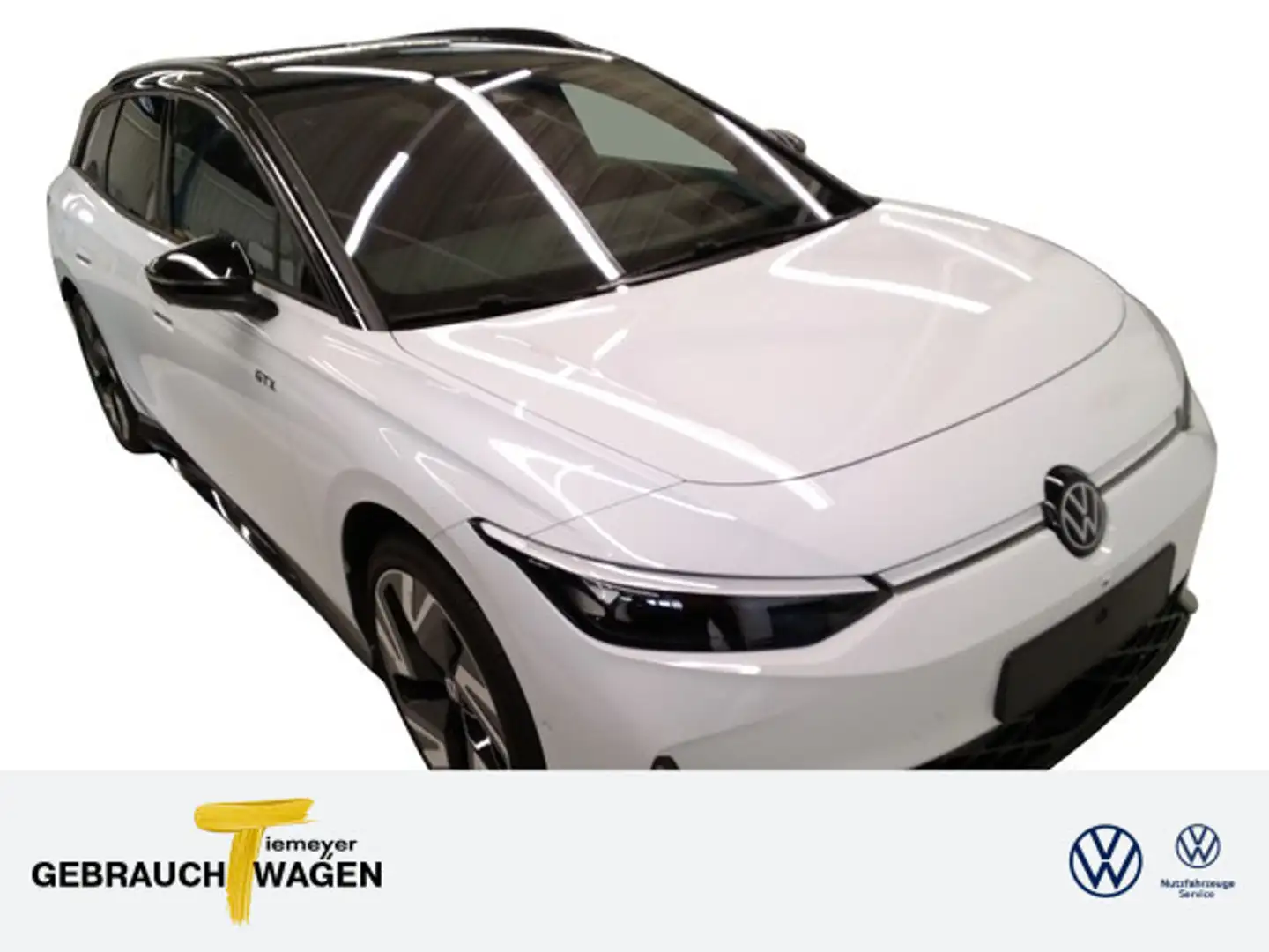 Volkswagen ID.7 Tourer GTX LM21 AHK 360° IQ.DRIVE WÄMEP Weiß - 1