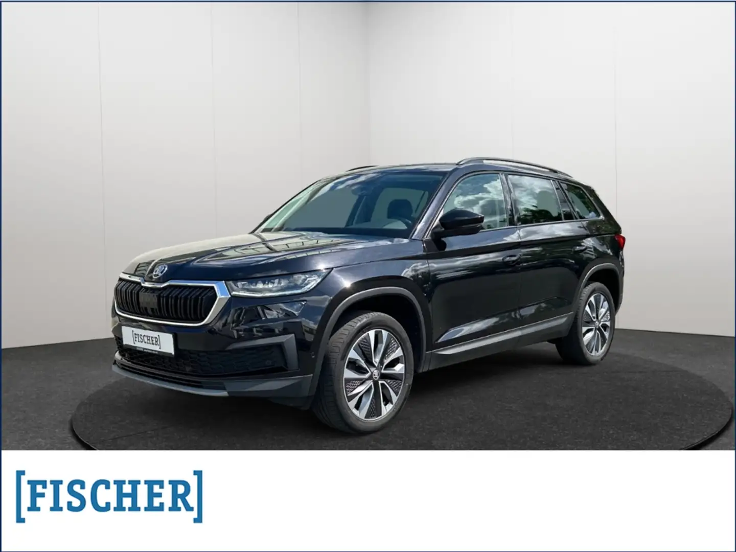 Skoda Kodiaq 2.0TDI DSG Ambition Matrix AHK Navi Rear View ACC Schwarz - 1