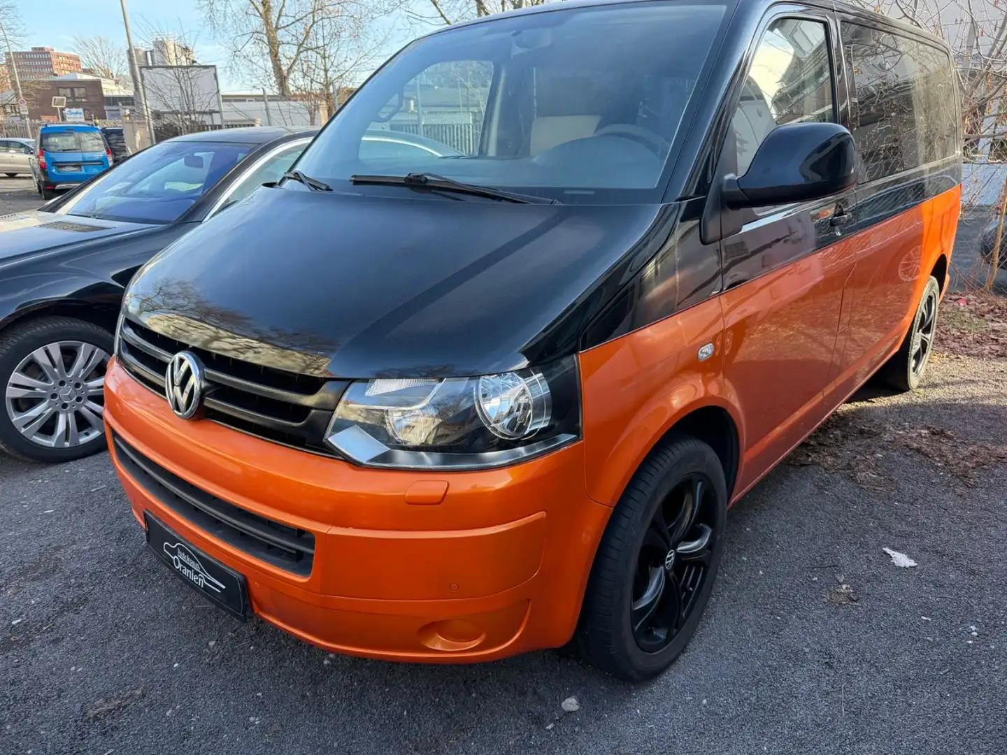 Volkswagen T5 Transporter Bus Multivan Startline,TÜV NEU Чорний - 1