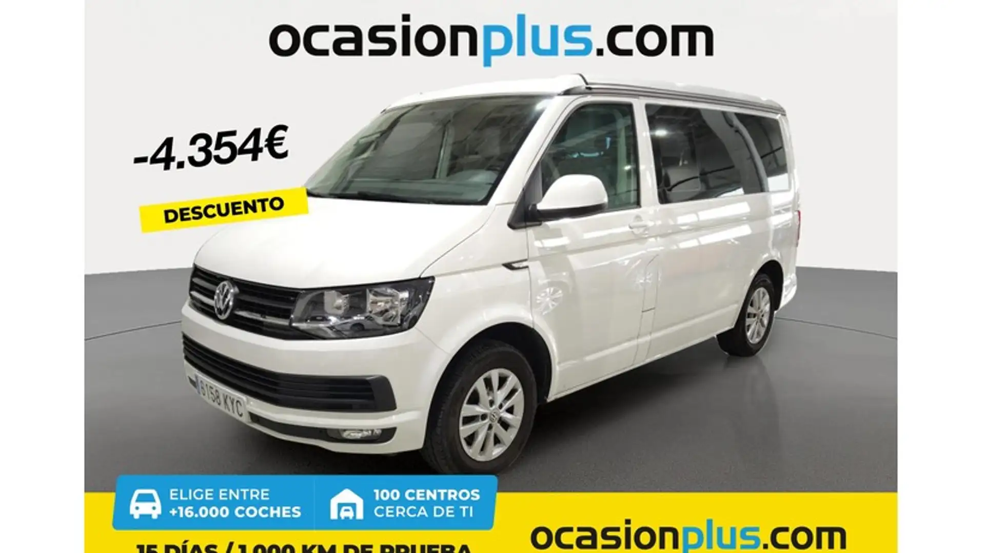Volkswagen T5 California 2.0TDI BMT Beach DSG 110kw Blanco - 1