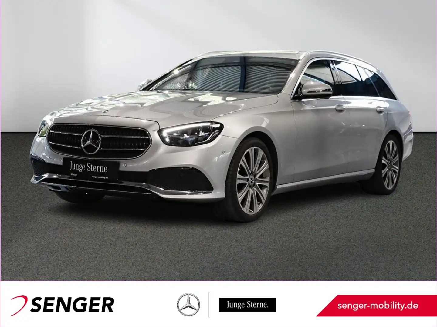 Mercedes-Benz E 220 d T Avantgarde Kamera MBUX-Navi Memory AHK Argent - 1
