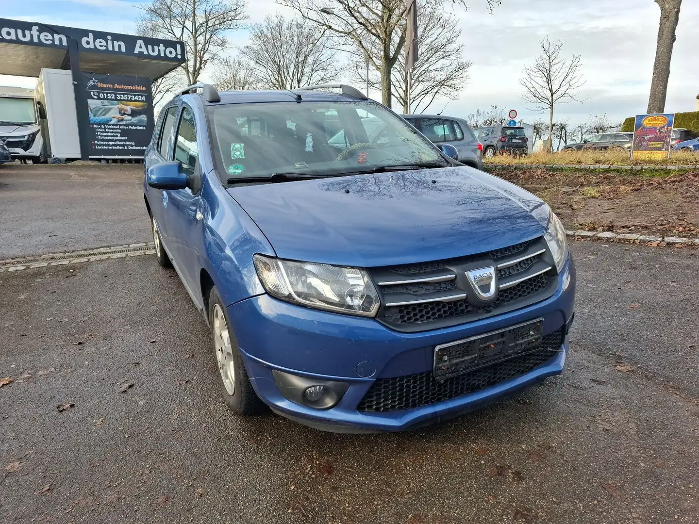 Dacia Logan MCV II Kombi Prestige Klima EURO 5 Blau - 2