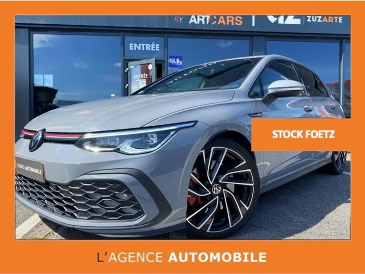Volkswagen Golf GTI 8 Gris - 1