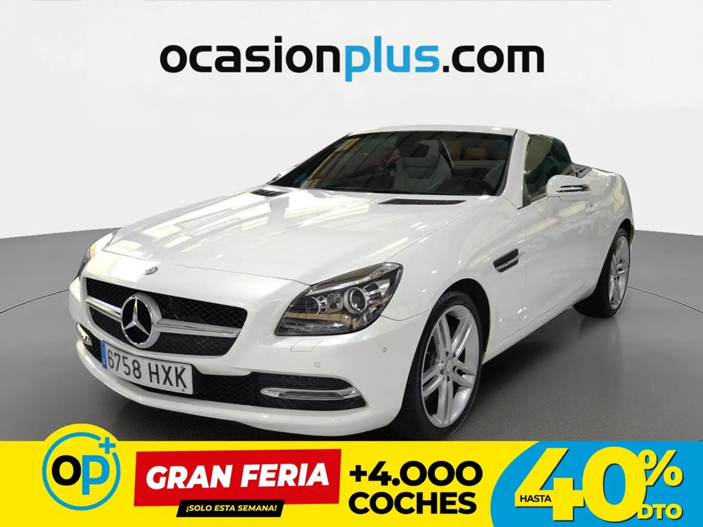 Mercedes-Benz SLK 200 BE Blanco - 1