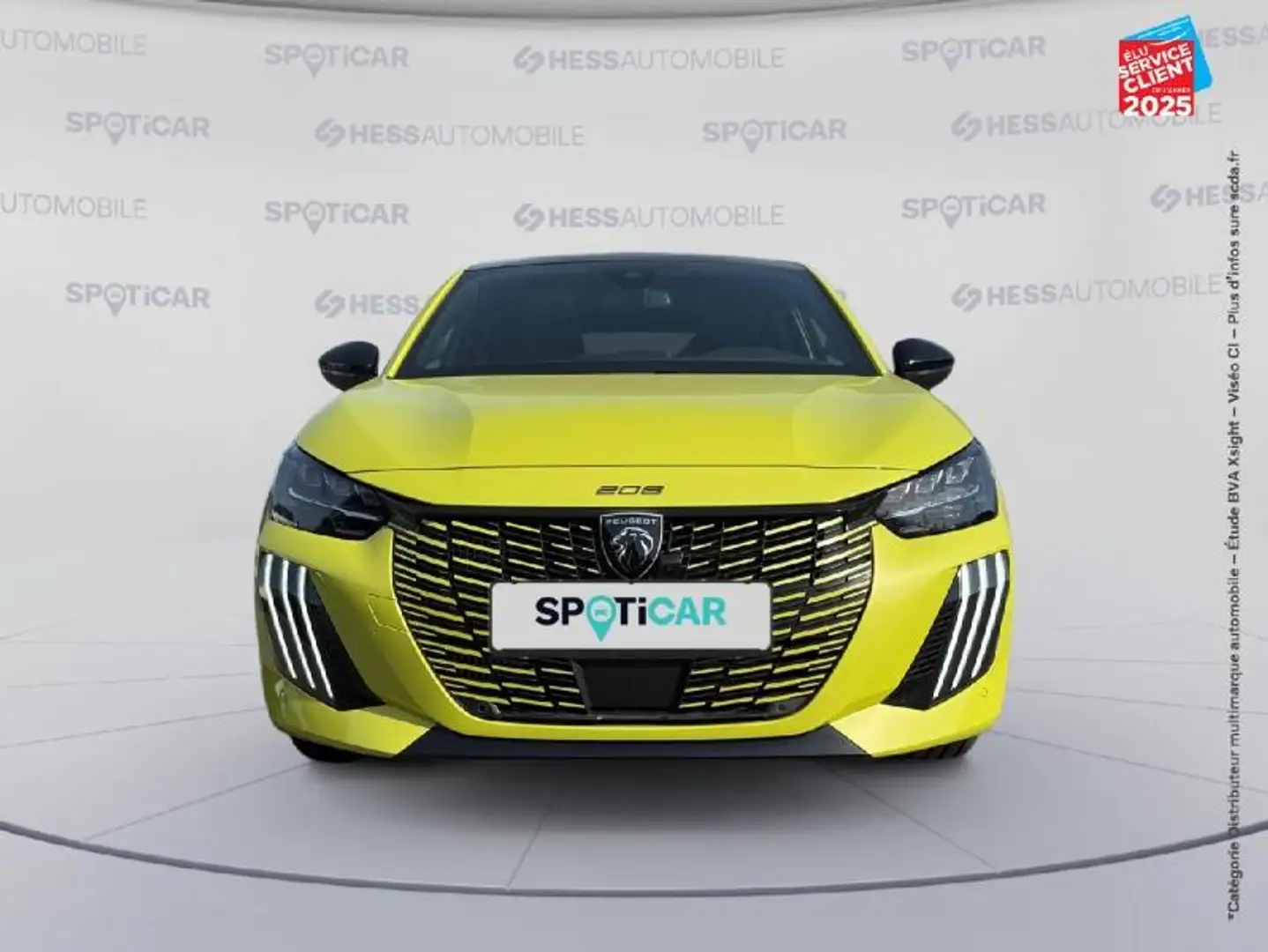 Peugeot 208 1.2 Hybrid 145ch GT e-DCS6 Jaune - 2